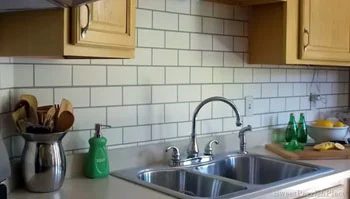 guest tile backsplash