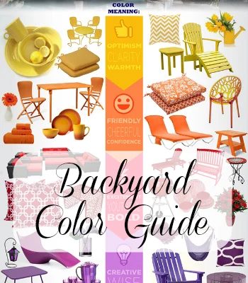Backyard Mood Color Chart for Summer