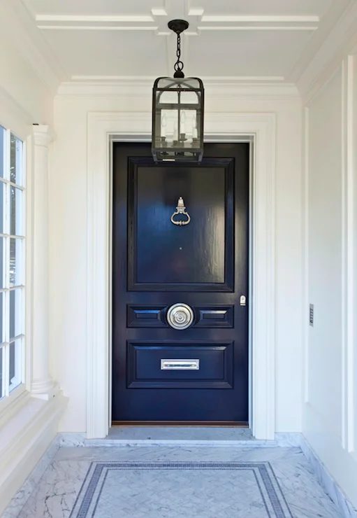 Door Color Is Benjamin Moore Black Beauty