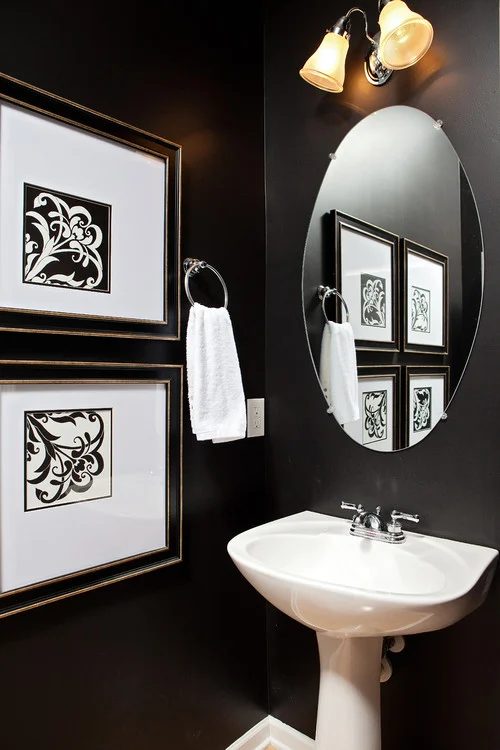 Wall Color Is Sherwin Williams Caviar.