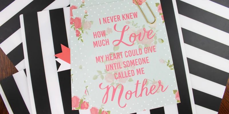 Mother’s Day Ready-to-print