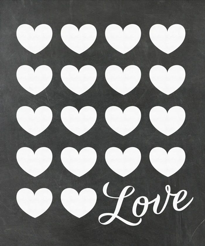 Chalkboard Print by Paperelli @Bekob