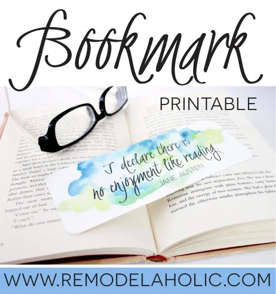 Bookmark Printable by Paperelli | Bekob.com