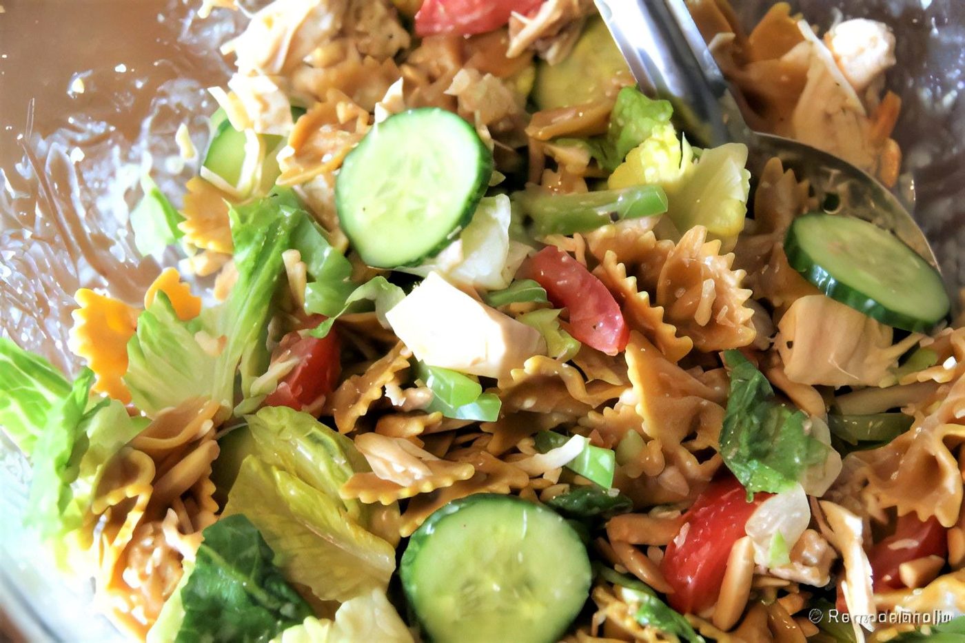 8 Foodieaholic Bowtie Chicken Caesar Salad Recipe Bekob 061352