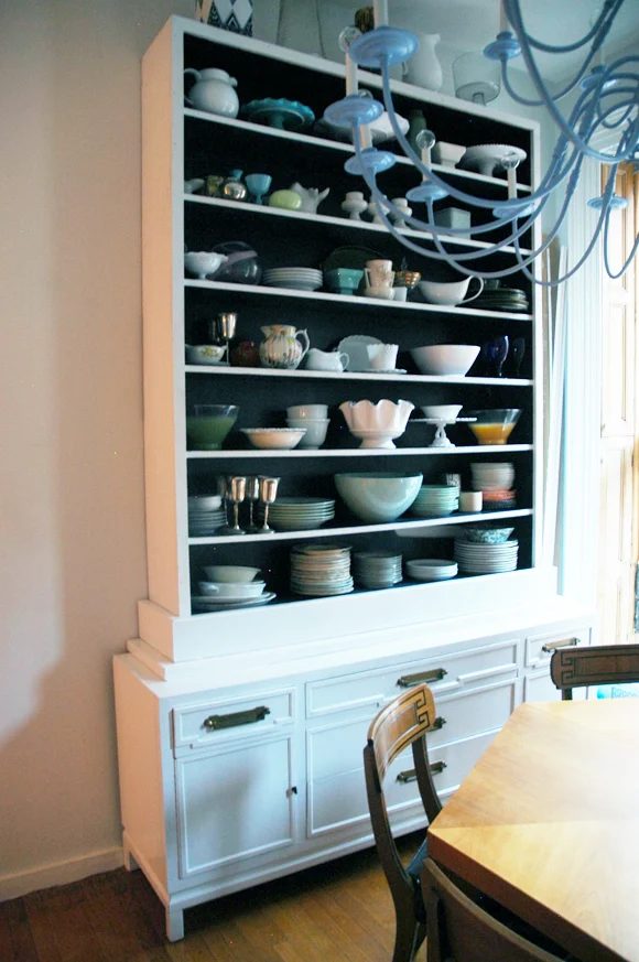 dresser to kitchen hutch, Little Green Notebook