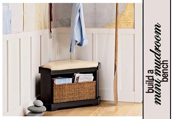 Mudroom Corner Bench Plans