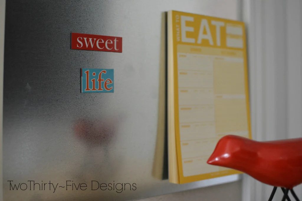 magnet board, Two Thirty Five Designs on Bekob