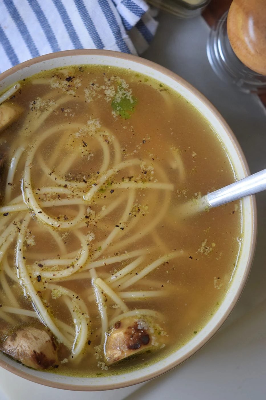 Mushroom Noodle Soup