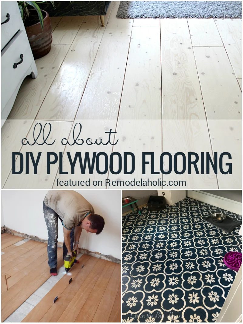 All About Diy Planked Plywood Flooring FAQ Pros Cons And Tips @Bekob Crop