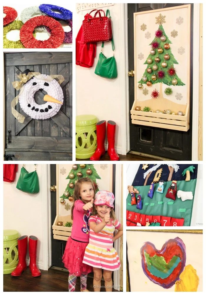 kids Christmas decorating detail options