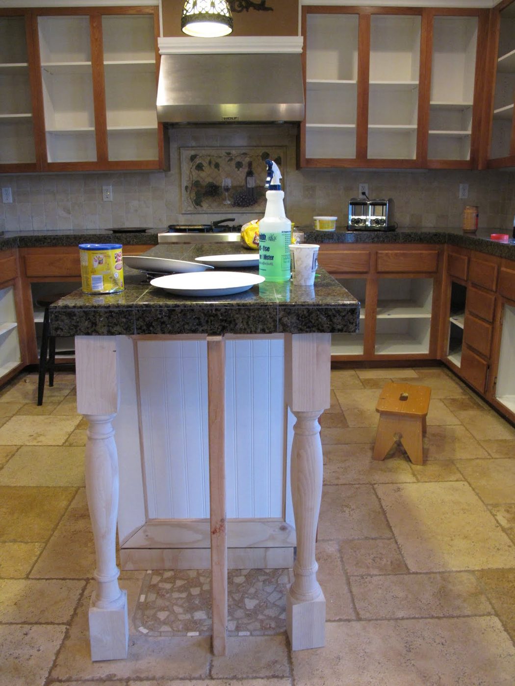 5 Painting oak cabinets to creamy white, kitchen remodel, by My Uncommon Slice of Suburbia featured on @Bekob