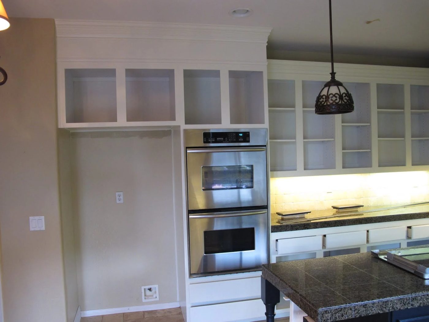 8 Transform a kitchen with Handmade staggered cabinets, by My Uncommon Slice of Suburbia featured on @Bekob