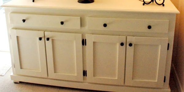 Naughty Pine! Buffet Refinish