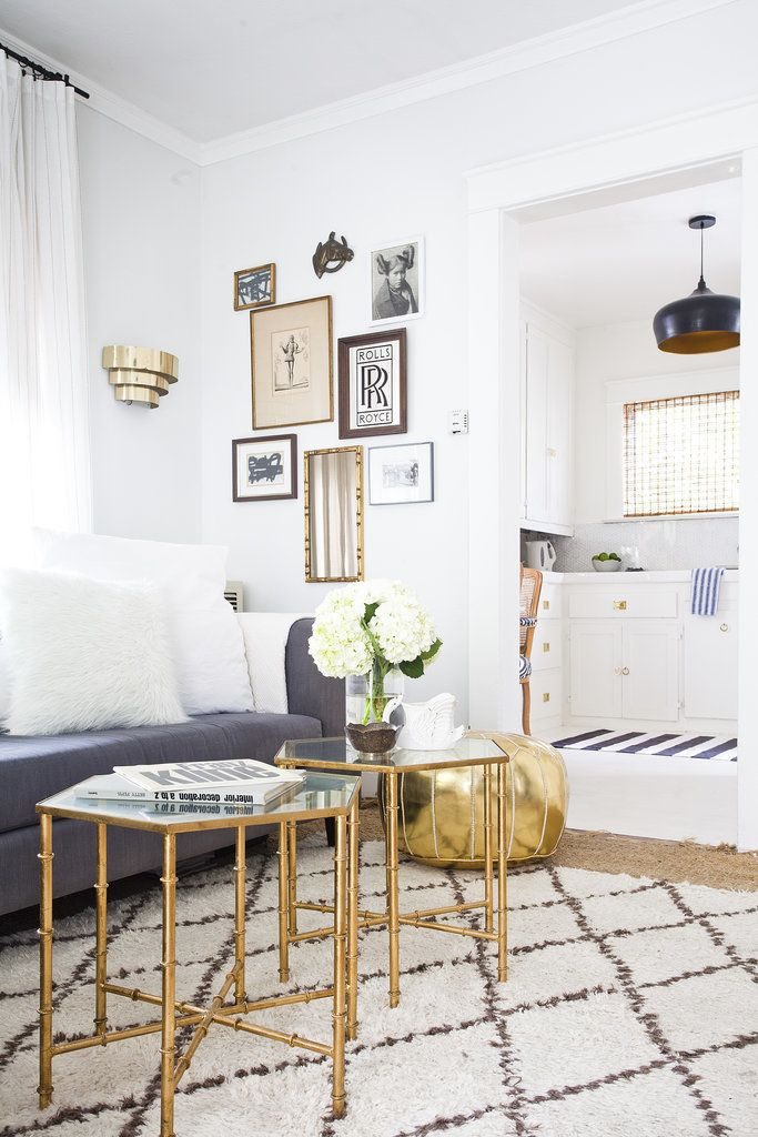 Neutral Decorating Tips: neutrals with metallics