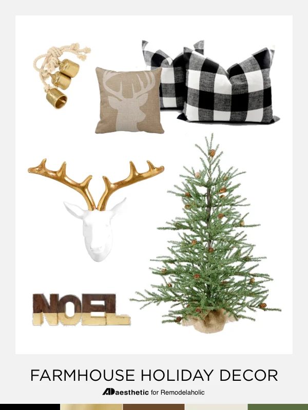 Neutral Farmhouse Holiday Decor