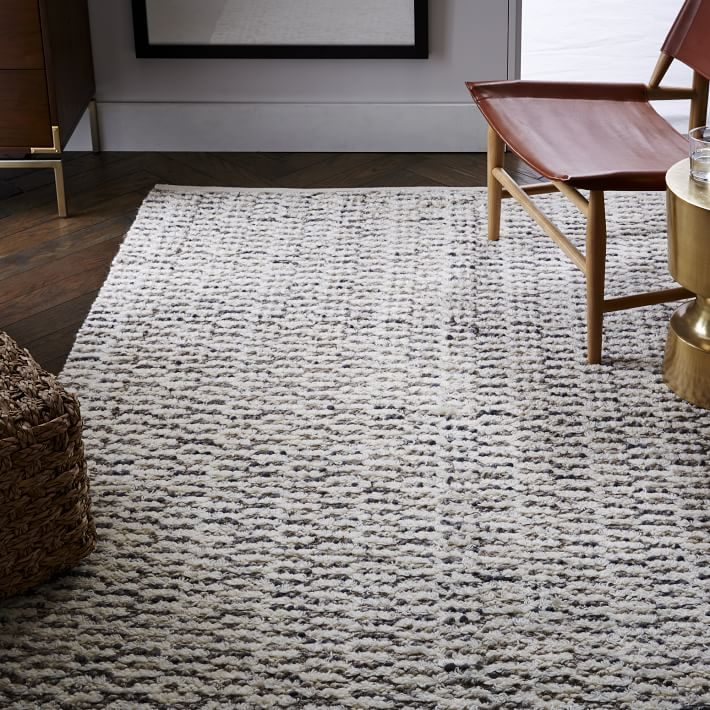Popcorn Wool Shag Rug West Elm