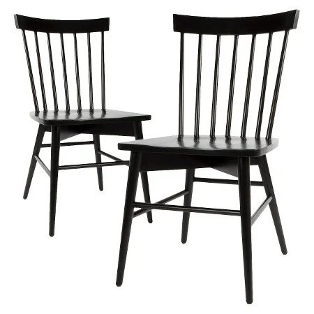 Black Windsor Dining Chairs Target