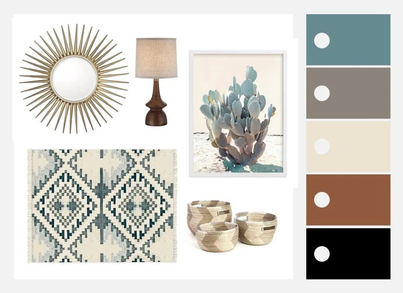 Southwestern Mid-Century Style Mashup