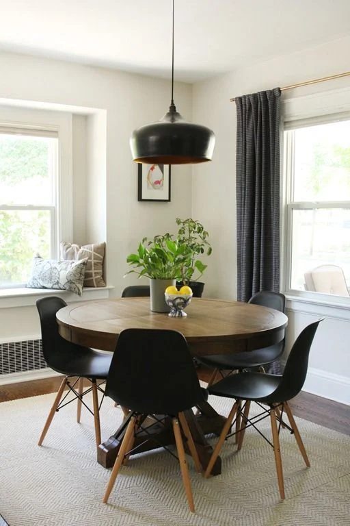 Neutral Mid-Century Modern Dining Room Decorating Tips and options