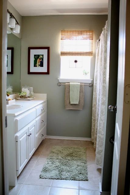 New and Improved Master Bathroom