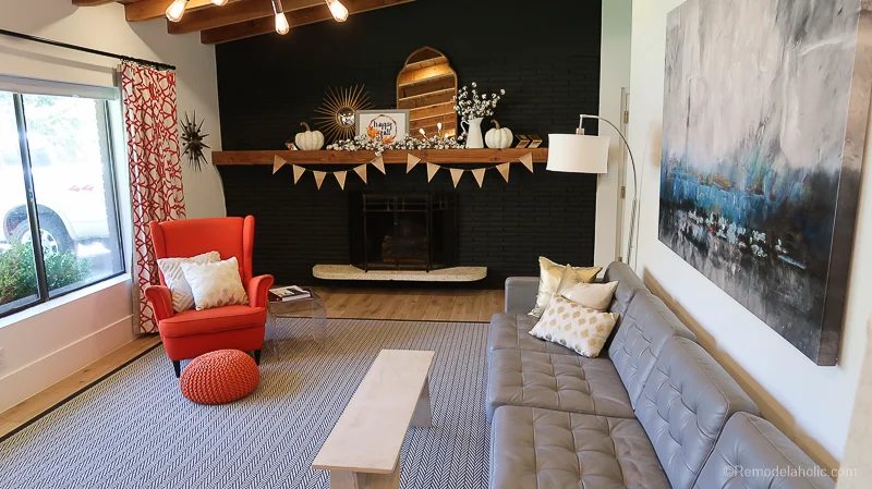 Fall Mantel Decor With Shaw Floors@Bekob 52