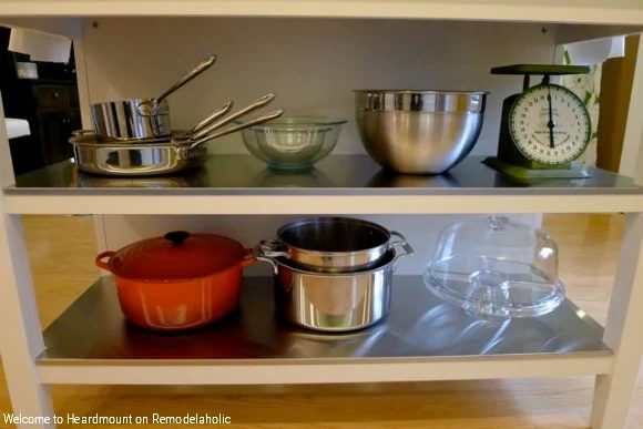 Add Color To Your Kitchen With IKEA Kitchen Island With Open Shelving, Welcome To Heardmount On Bekob