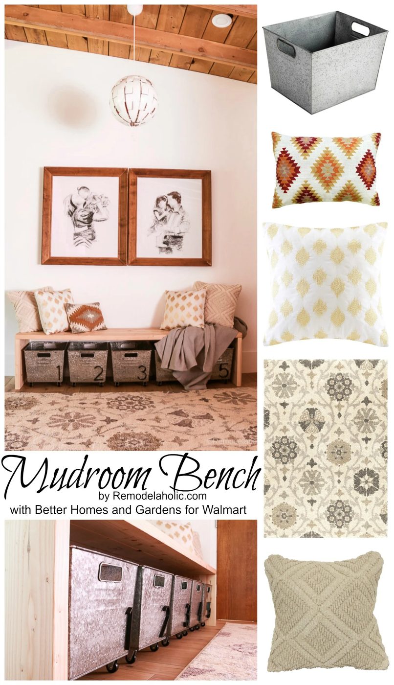 Great Handmade mudroom area for small entry with Better Homes and Gardens at Walmart @Bekob