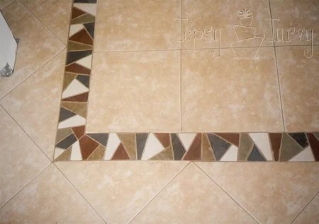 New Tile Flooring in Dining Room