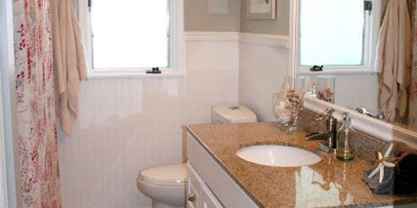 No More Pink Tile: Bathroom Remodel