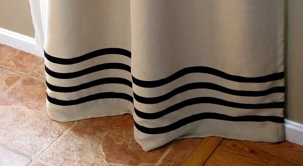 No-Sew Curtain Panels Inspired by Ballard Designs