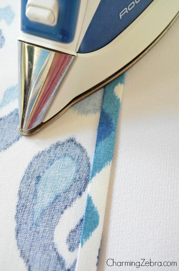 no-sew Handmade magnetic curtain blind for window in door, Charming Zebra on Bekob