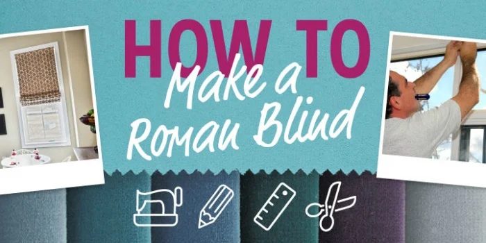 Make and Install a Roman Blind