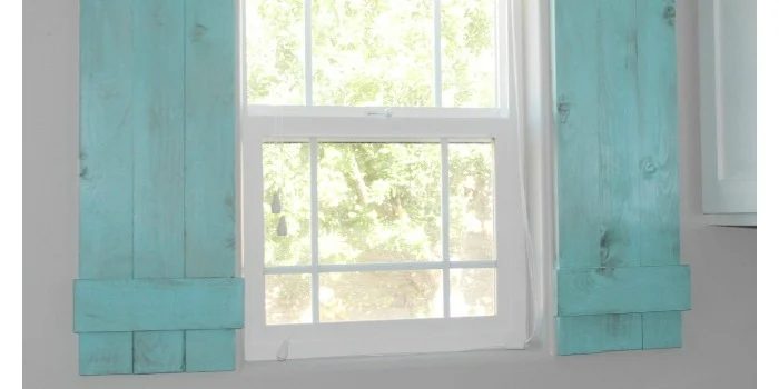 Handmade Interior Window Shutters for Under $20