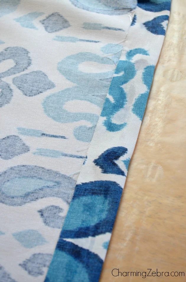 how to make a Handmade magnetic curtain window blind for a metal door with half door window, Charming Zebra on Bekob