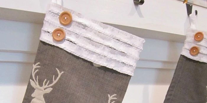 No Sew Stocking walkthrough