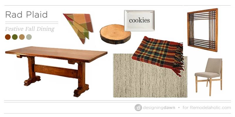 Rad Plaid – Festive Fall Dining