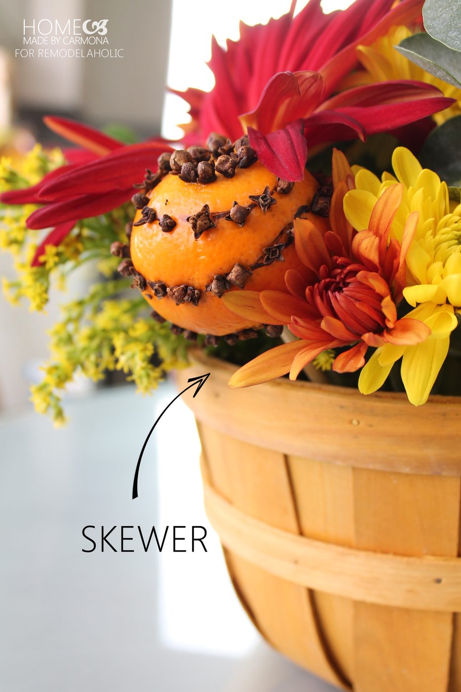 Pomander - skewer - HMBC for Bekob