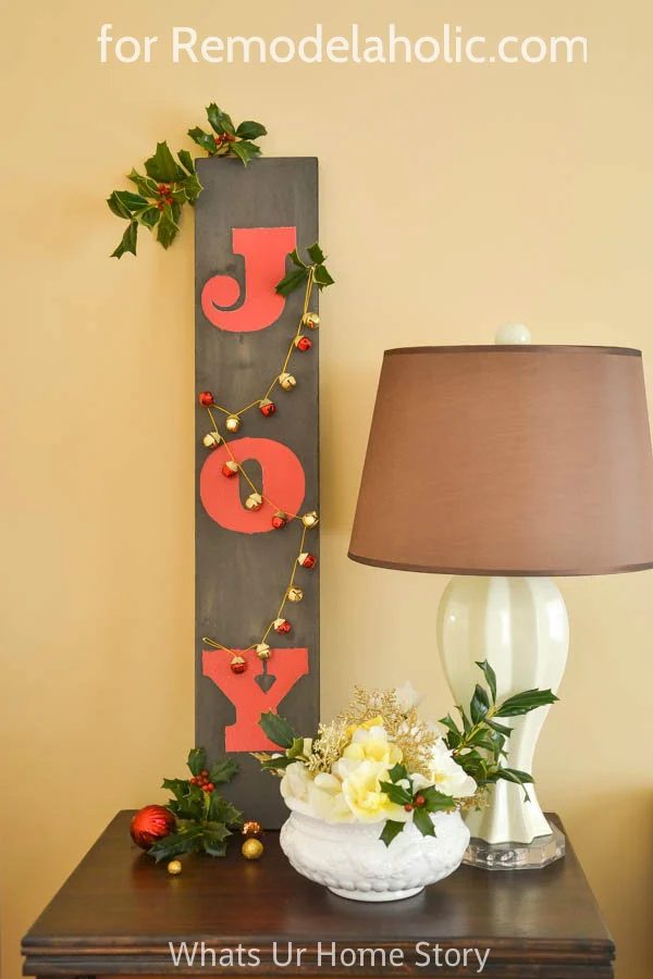 Driftwood JOY sign