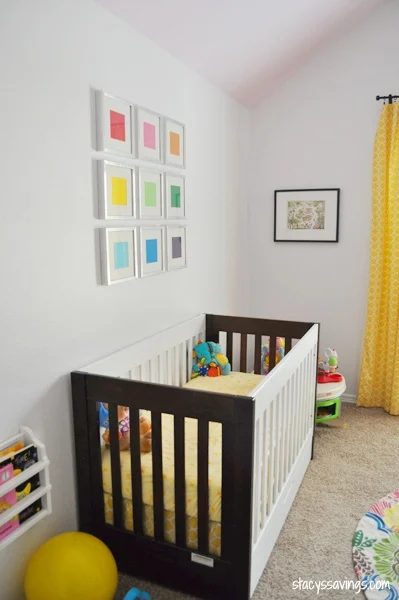Nursery Painting options Pink Ceiling With Rainbow Color Block Art Frames Stacys Savings Feat On Bekob
