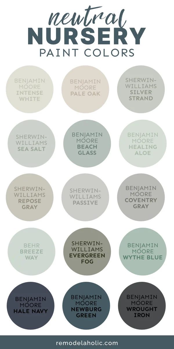 Neutral Nursery Paint Colors