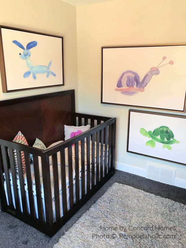 Neutral Nursery Paint And Decor With Watercolor Animal Art UV18 H11 Bekob
