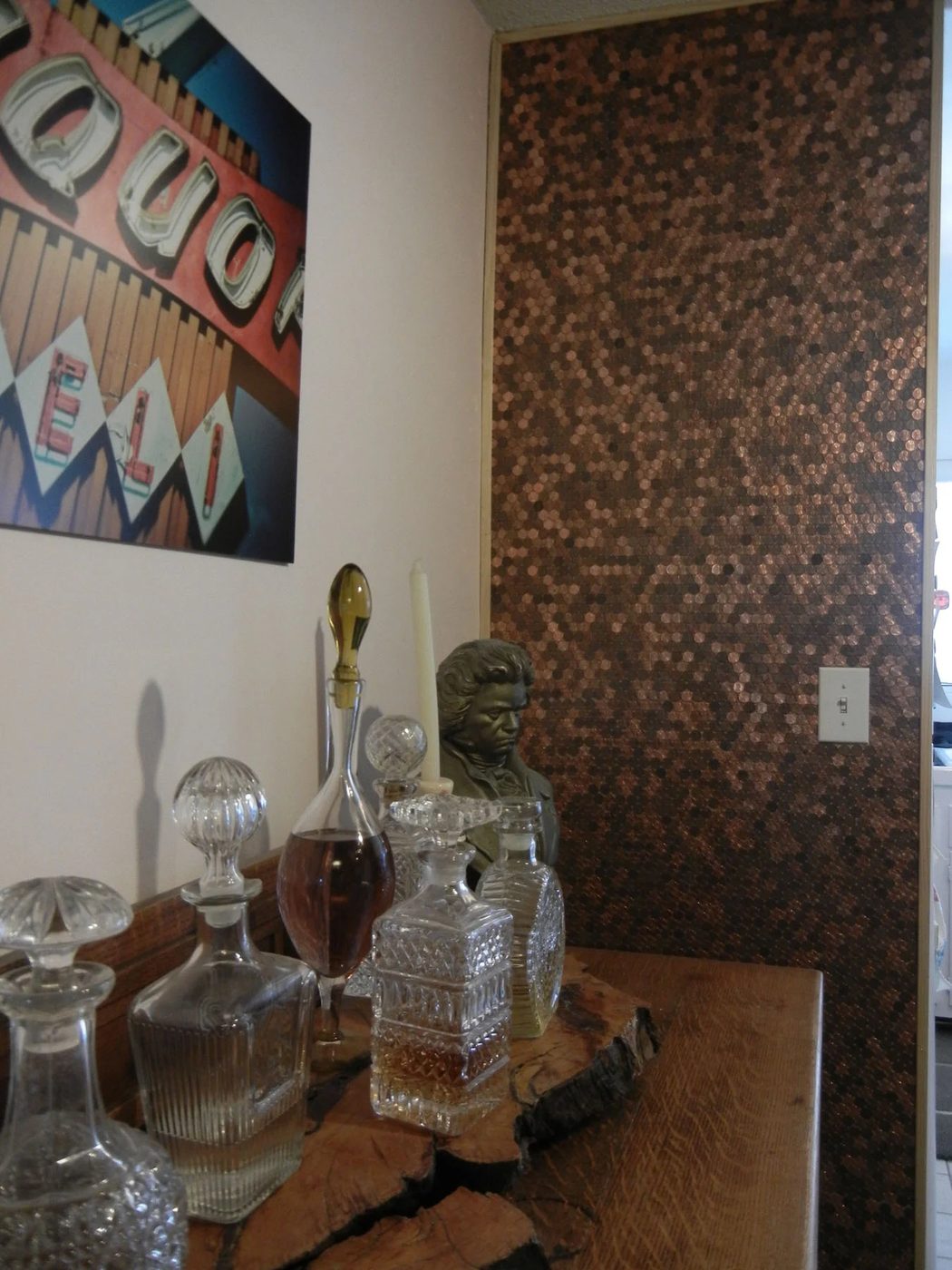 penny accent wall, Hip Soiree featured on Bekob