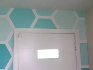stencil above the door, For My Love Of featured on Bekob