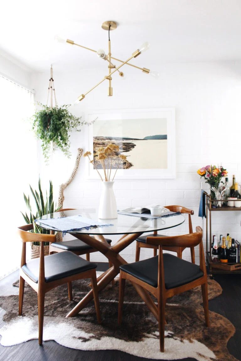 boho style dining room inspiration