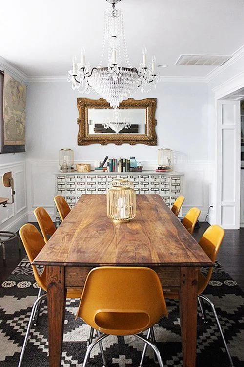 eclectic dining room inspiration