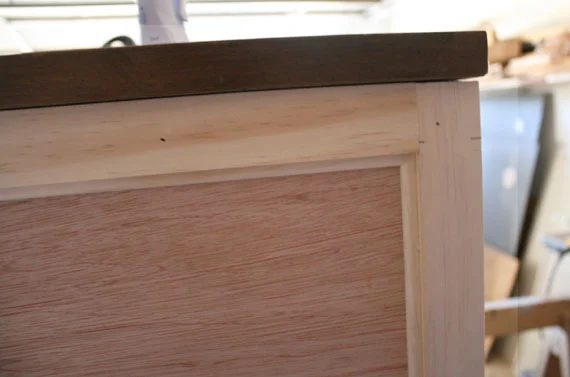 Brown To White And Handmade New Doors For Wooden Hutch, By @ Bekob