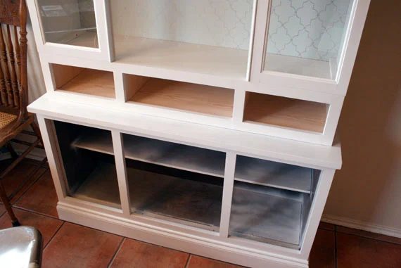 How To Makeover A Wooden Hutch, By @Bekob