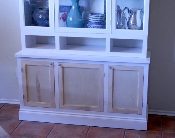 How To Handmade The Bottom Of A Kitchen Hutch, By @Bekob