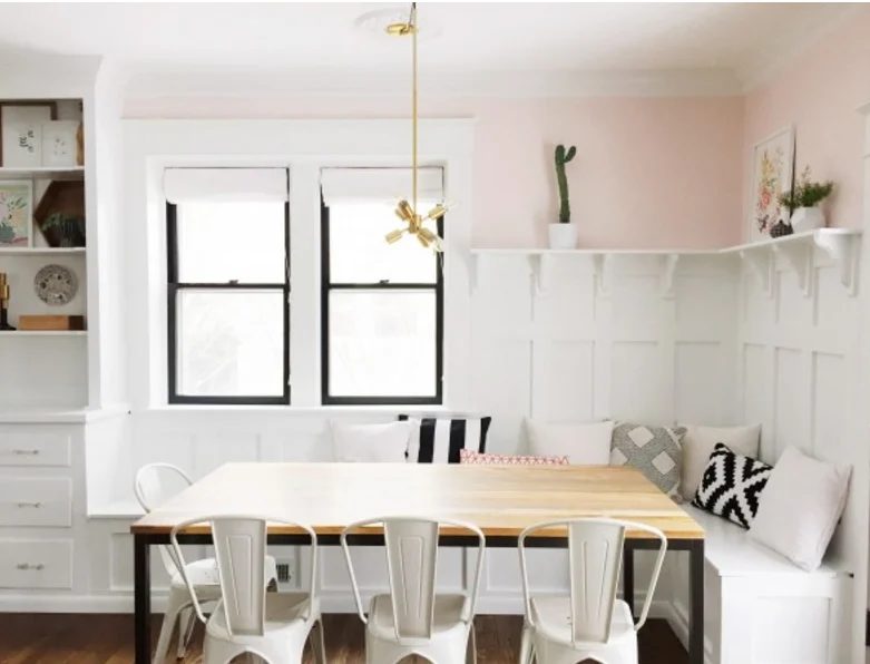 An Ever-Changing Dining Room (with Banquette!)