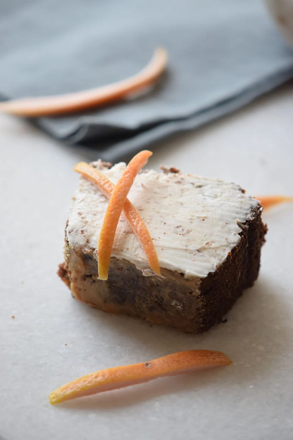 Orange Chocolate Cake Squares